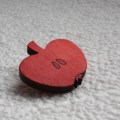 Anstecker Apfel rot28